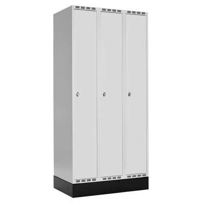 Garderobeskab Sono 3x300mm 1752x550x900mm 2 rum