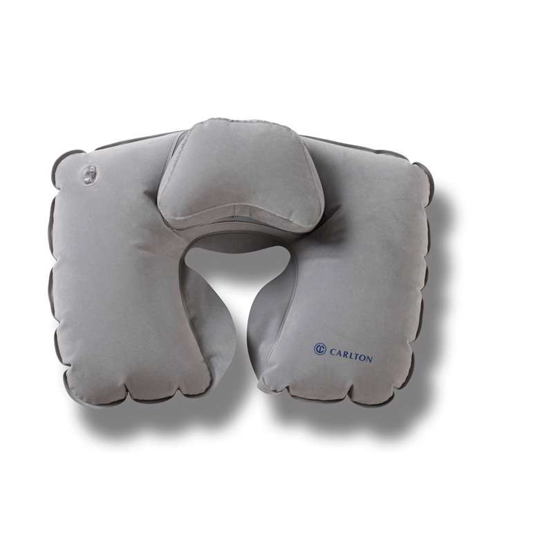 Nakkepude oppustelig Carlton grå