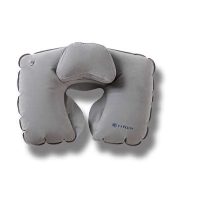 Nakkepude oppustelig Carlton grå