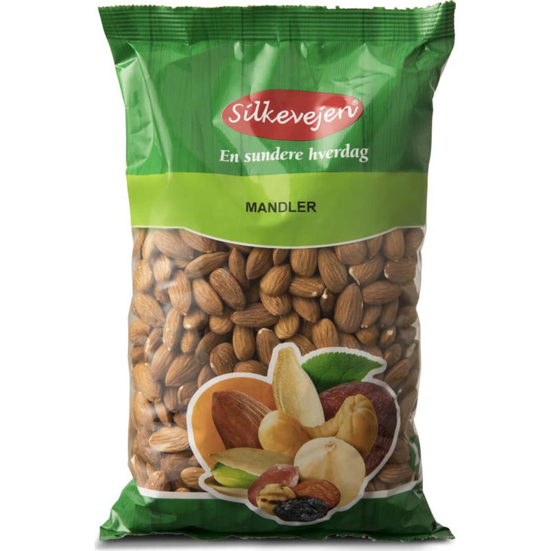 Mandler Silkevejen Naturel 1kg