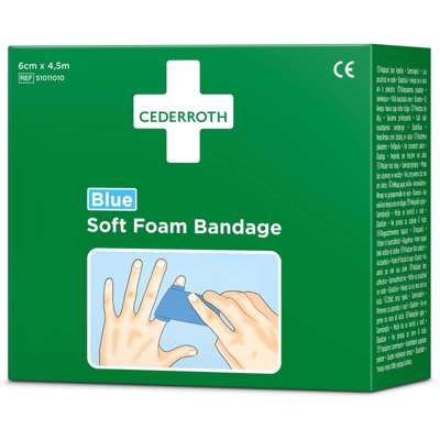 Førstehjælps bandage soft foam 6x4,5 Cederroth /2