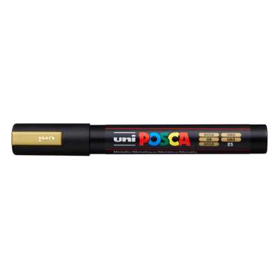Marker Uni Posca PC-5M, guld 1560893