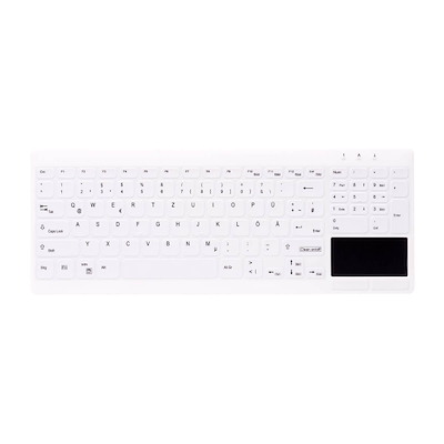 Tastatur Active AK-C7412 Hygiejnisk Nordisk