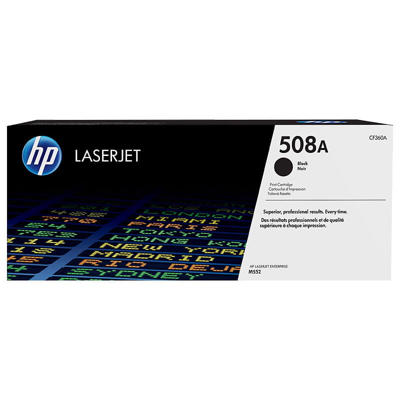 Laserpatron HPCF360A 508, t/M552, sort