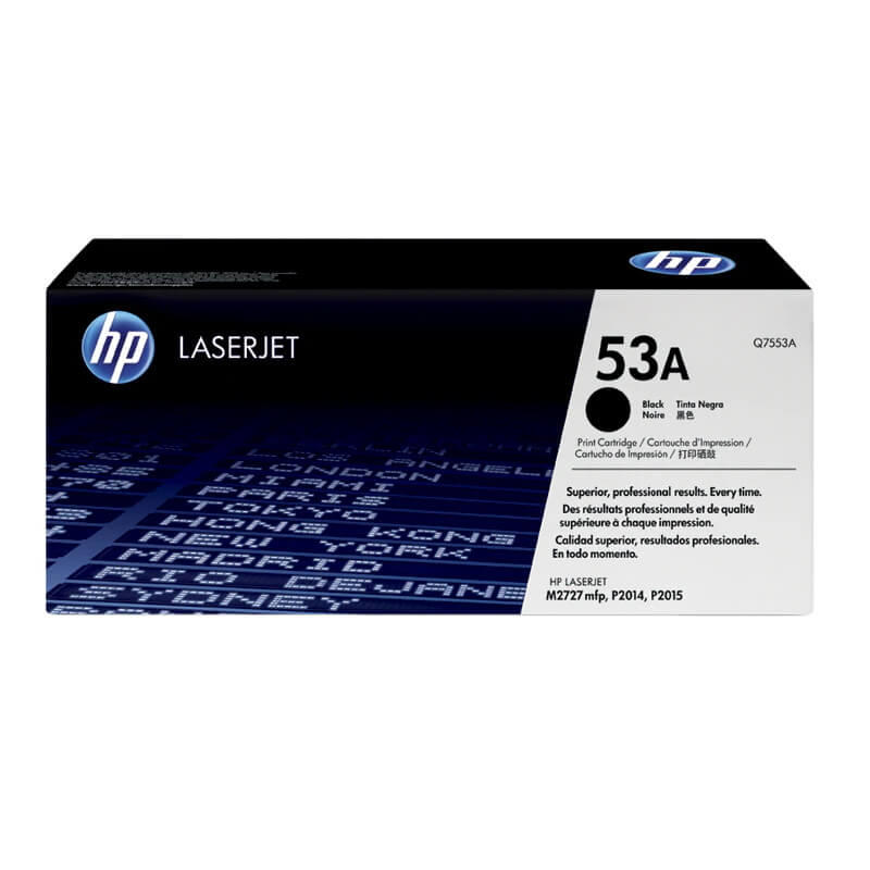 Laserpatron HPQ7553A, t/LaserJet P2014/2015, 3.000 sider
