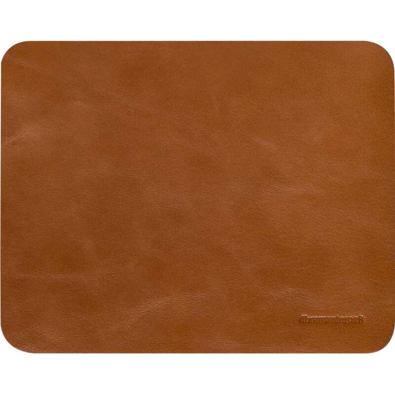 Musemåtte Copenhagen 25x20 læder tan/brun