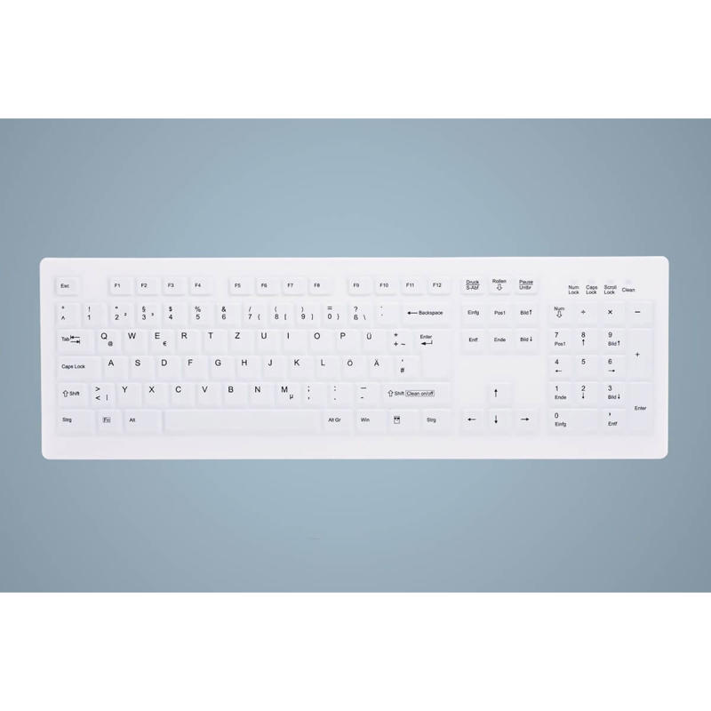 Tastatur Cherry AK-C8100 Hygiejnisk WL Nordisk