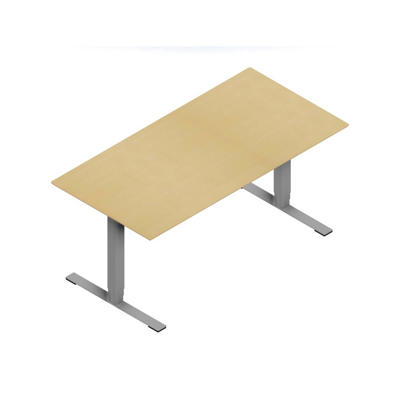 Hæve/sænke bord Dencon 03504 1600x800 alu stel bøg pl