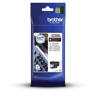Farvepatron Brother LC-3239XLBK t/5945-6945-6947, sort