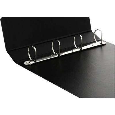Ringbind 30mm 4-rings D-mek. sort A3 tværformat 1268