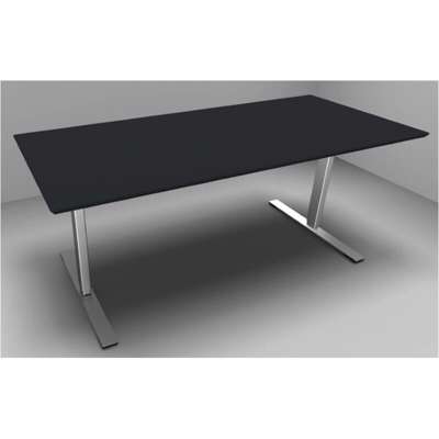 Hæve/sænke bord Dencon 03502/0395 180x80 antracit/alu