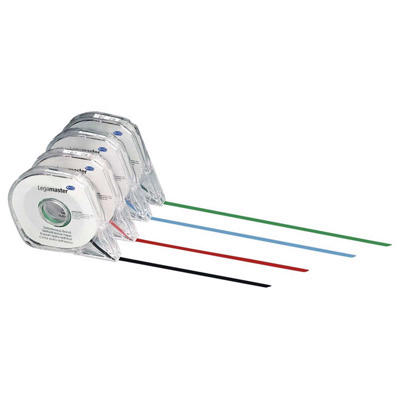 Inddelingstape Legamaster sort 3,0mmx8m 7-4333