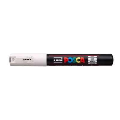 Marker Uni Posca PC-1MC, hvid 1560473