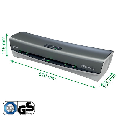 Lamineringsmaskine Leitz grå iLAM OFFICE Pro A3