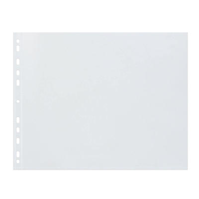 Lomme A3 tværformat 0,12 åben på lang side hul på kort side