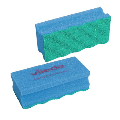 Rengøringssvamp Vileda Puractiv ridsefri blå pk./10