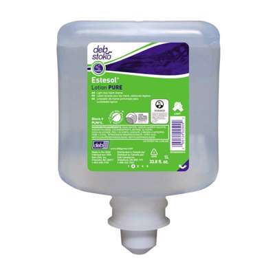 Håndsæbe Deb Estesol cremesæbe, uparf. 1000 ml.