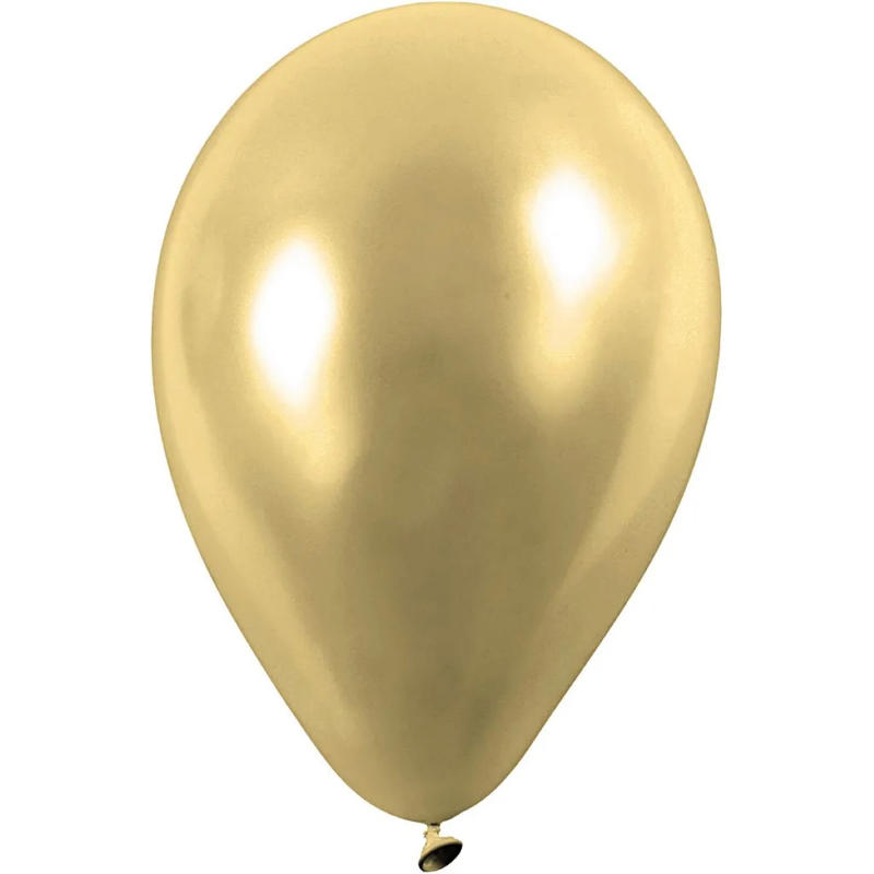 Ballon Creas Ø23 guld /8 stk.