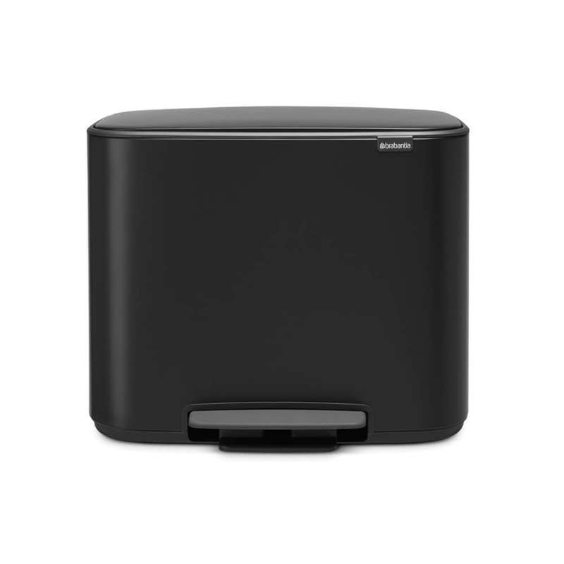 Pedalspand Brabantia Bo 11+23 liter matt sort