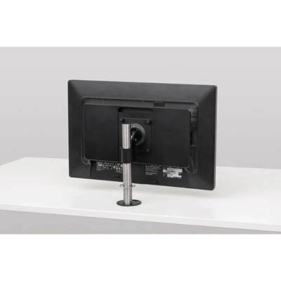 Fladskærmsarm Space Manuel 1-skærm Ø80 sort