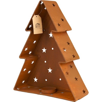 Julepynt dekorationstræ metal