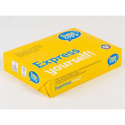 Kopipapir DataCopy ColorLok 80g A4 500ark/pk m/4 huller