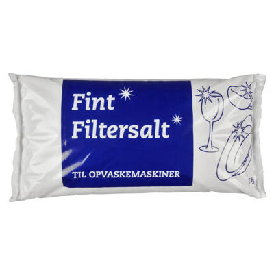 Filtersalt fint salt til opvaskemaskine 2 kg