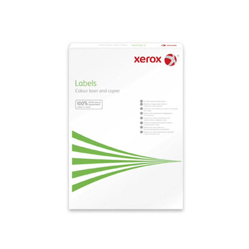 Etiketter Xerox 210x297mm 003R97400 1Stk/Ark 100ark/æsk
