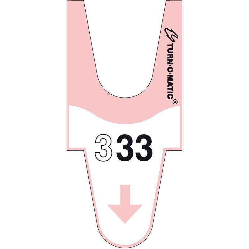 Købilletter METO Turn-O-Matic D900 pink 6x4000 stk/pk