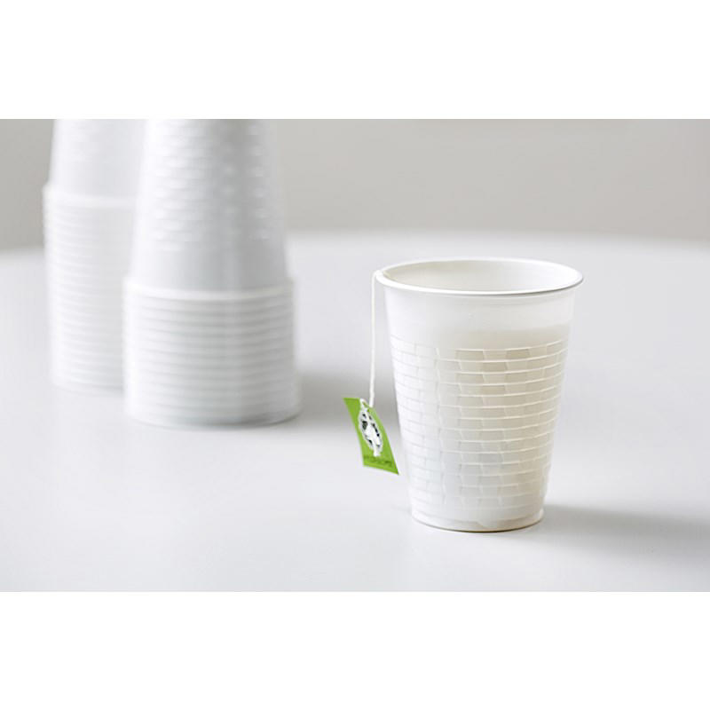 Automatbæger t/ varme drikke hvid 21cl 100stk/ps