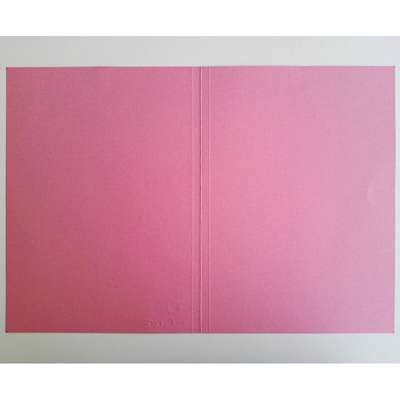 Mappe DKF nr. 300 A4 u/klap 801606, rosa