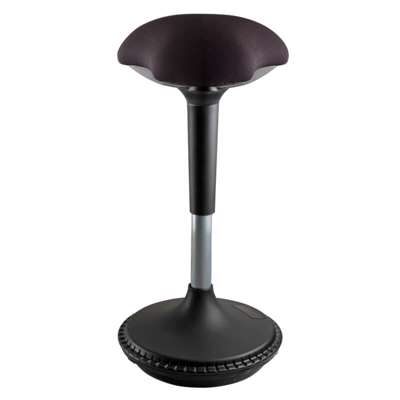 Taburet MOOVE Unilux sort/stål