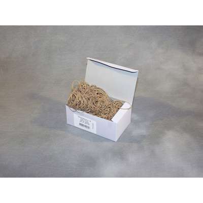 Gummibånd nr 20 brun 1,7x100mm 250g/pk