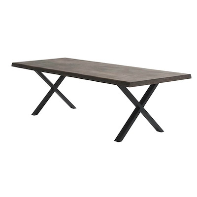 Konferencebord Atlantic 100x260x6cm røgfarvet eg