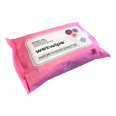 Renseserviet Wet Wipes u/parf. /25