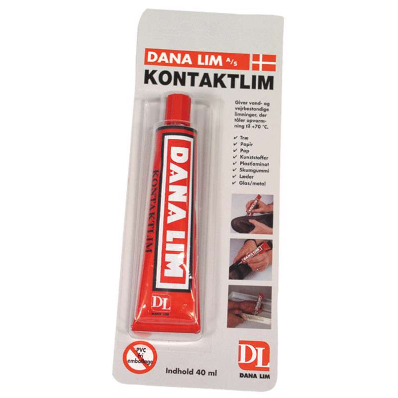 Lim Dana kontaktlim tube 281 40ml klar