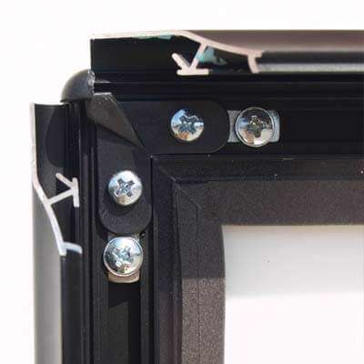 Frontplade t/gadeskilt antirefleks 70x100 cm t/4702