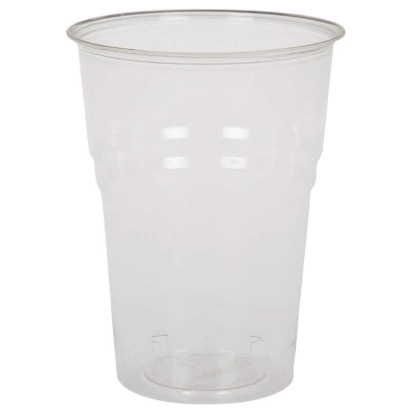 Engangsglas PLA komposterbar Ø7,2cm 50stk 20cl klar