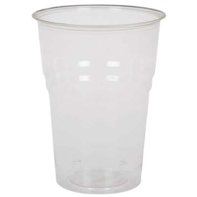 Engangsglas PLA komposterbar Ø7,2cm 50stk 20cl klar