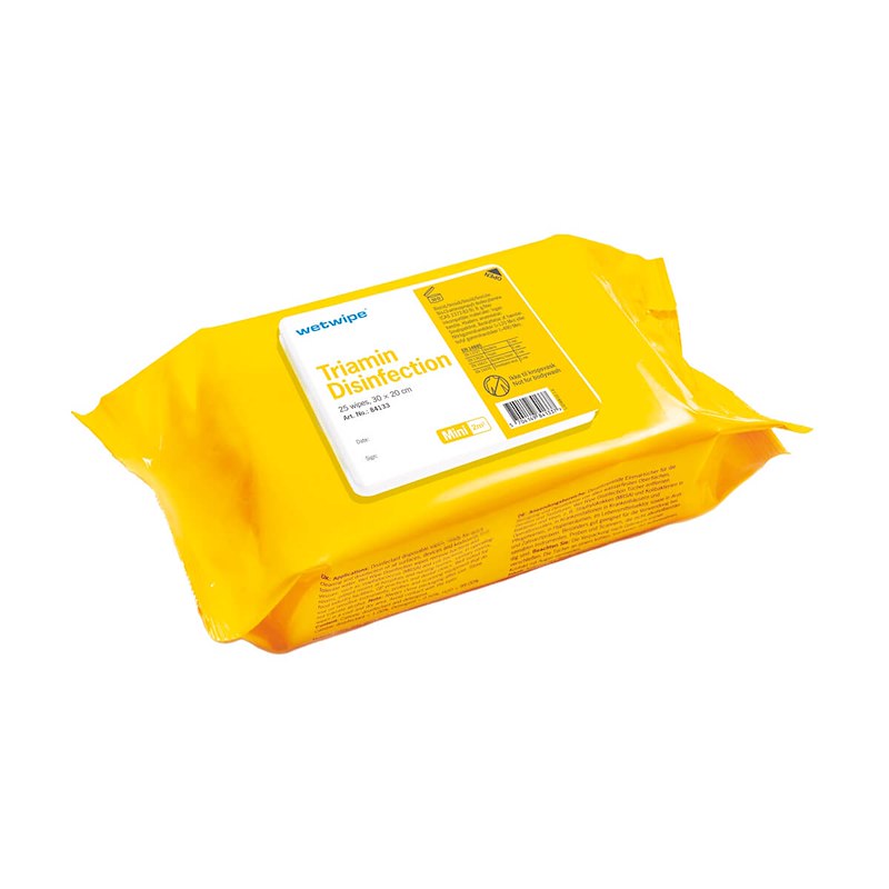 Renseserviet Wet Wipes Triamin Mini /25