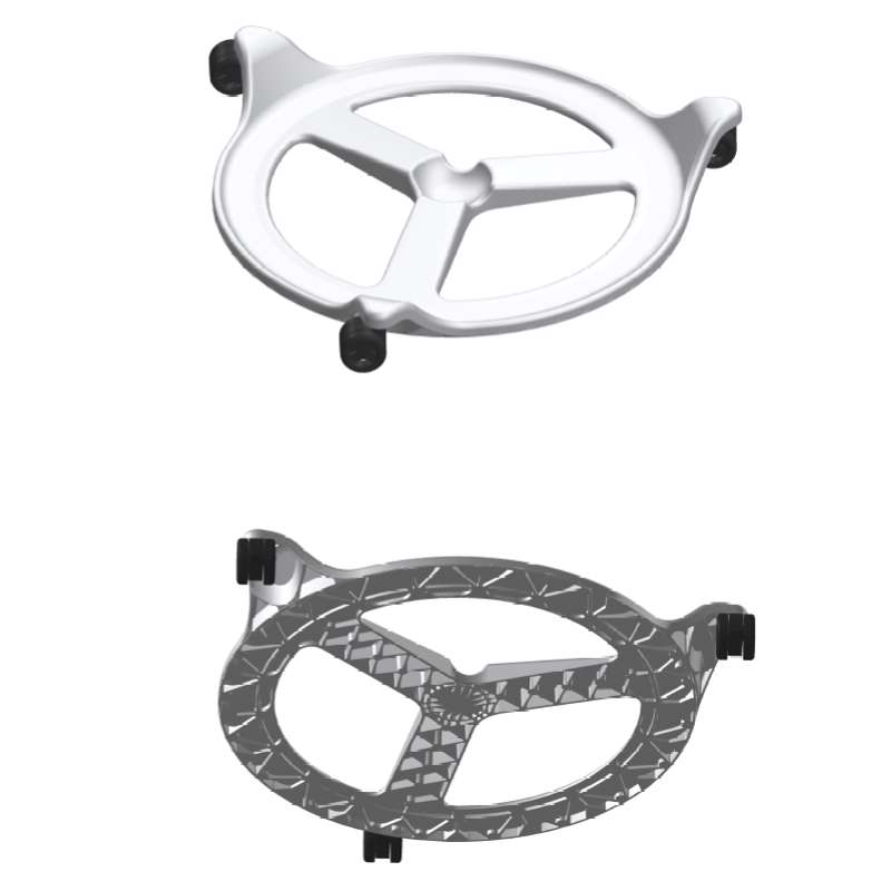 Wheelplate Back App, alu