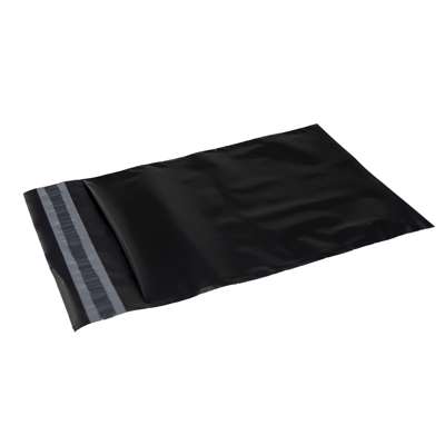 Forsendelsesposer PE sort 400x600mm 100stk/pak