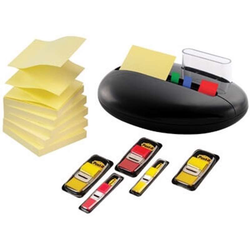 Dispenser 3M BPL100P t/z-notes & index, incl notes & faner