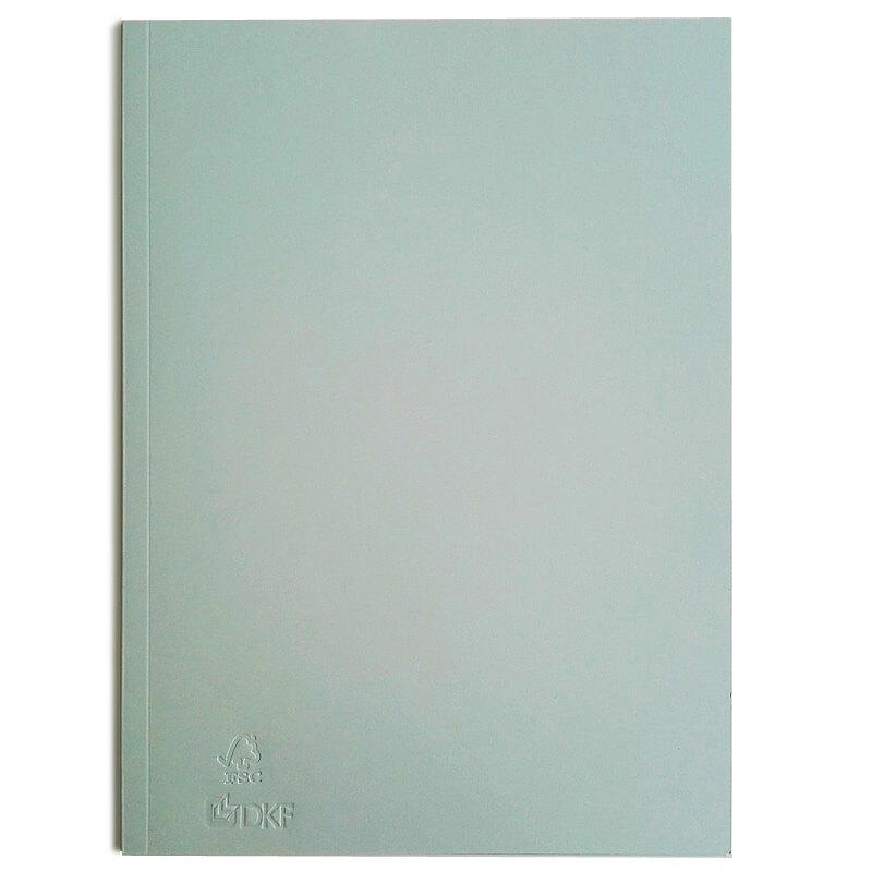 Mappe DKF nr. 300 A4 u/klap 801605, grå