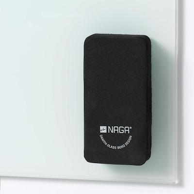 Tavlesvamp NAGA Super stærk magnetisk  5x10 sort