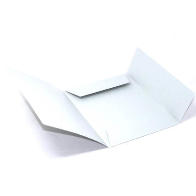 Mappe DKF nr. 125C A4 m/3 klap 805008, hvid