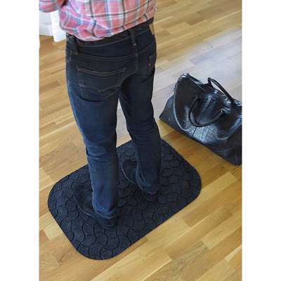 Aflastningsmåtte StandUp 770x530x16mm sort