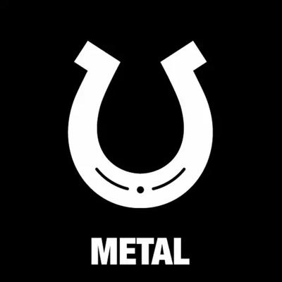 Piktogram affaldssortering Bica metal 15x15cm Hvid/klar