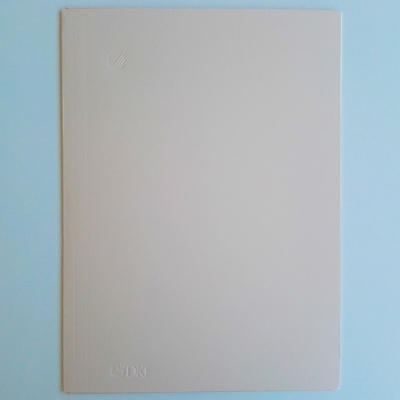 Mappe DKF nr. 125 A4 m/3 klap 801201, natur