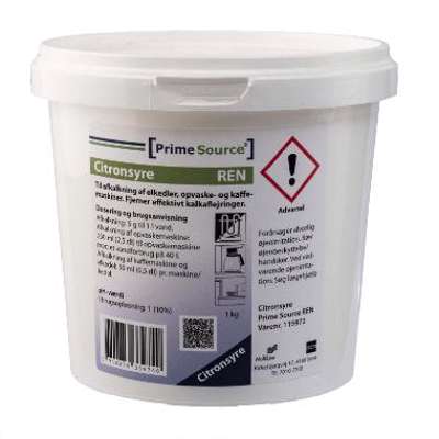 Citronsyre PrimeSource pulver 1kg